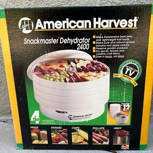 american harvest snack-master dehydrator 2400